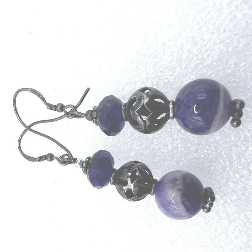 N/A purple dangle